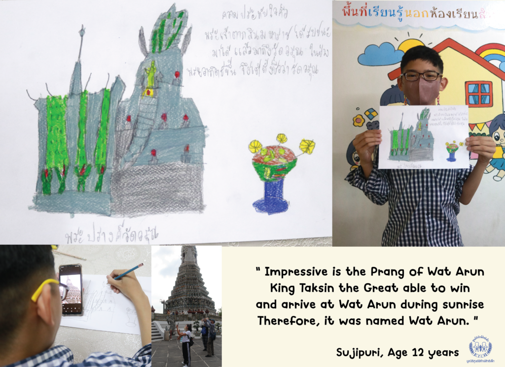 Partage Rise2 Photos et dessins d'enfants du CPCR qui ont participé à une excursion