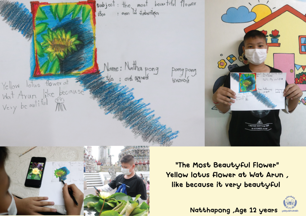Photos et dessins d'enfants du CPCR qui ont participé à une excursion